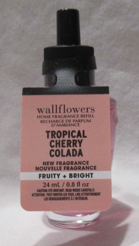 White Barn Bath & Body Works Wallflower Refill Bulb Lot 5 TROPICAL CHERRY COLADA - Picture 3 of 4