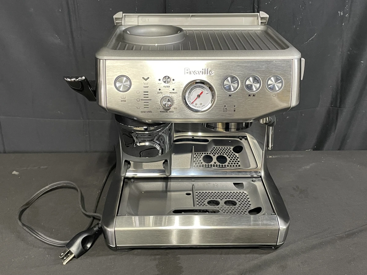 Breville Barista Express Impress Espresso Machine - Stainless Steel