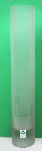 3pc Commemorative XXIII Olympic 23rd Winter Lake Placid 1980 11" Crystal Glass - Picture 4 of 5