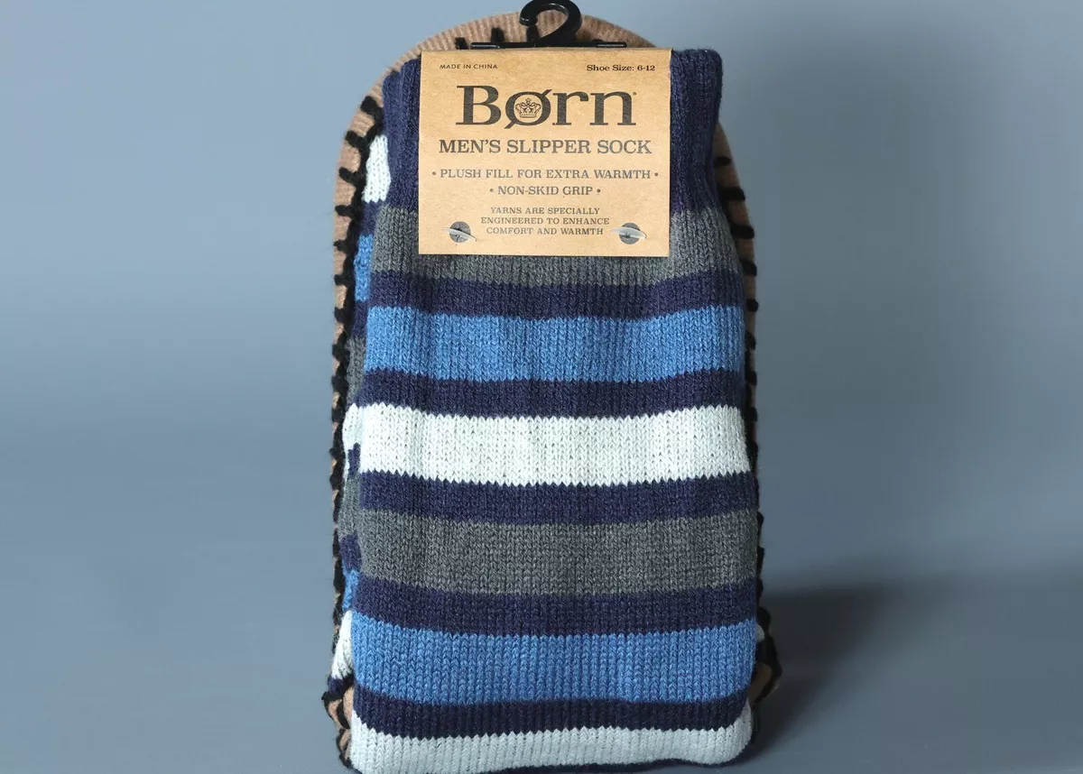 Born mens slipper best sale socks
