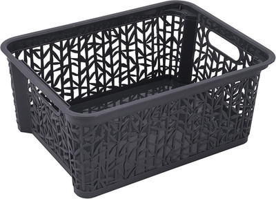 Universal, Multifunctional, Creatable Storage Basket in Bamboo Design, Bpa-Free