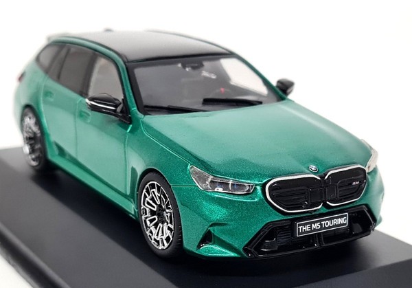 Solido 1/43 Bmw M5 Touring 2024 Isle Of Man Green Diecast Scale Model Car-image