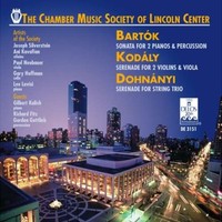 Serenade Op.10/Serenade Op.12/Sonata Lincoln Center - Cd - G4Z