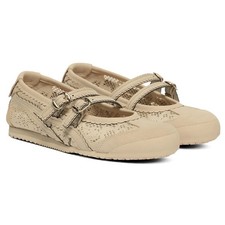 New Onitsuka Tiger MEXICO 66 TGRS 1182A705-250 BEIGE BEIGE Women Ballet Flats