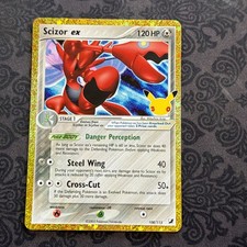 Scizor ex 108/115 Holo ME: 30th Celebration Classic Collection Pokemon Cards