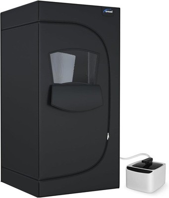 Toread 63'' Portable Steam Sauna Compact Home Spa w/ 360° Steam & 9 Heat Settings