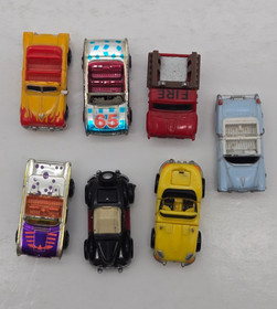 Micro Machines Galoob Vintage Lot Race Cars Trucks Van As-is
