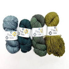 Plucky Knitter Yarn SW Merino Primo Nylon Cas...