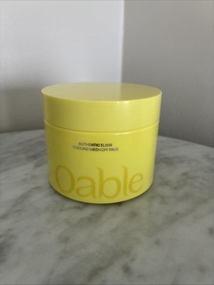 Oable Authentic Elixir Cooling Wash Off Pack 105ml. New