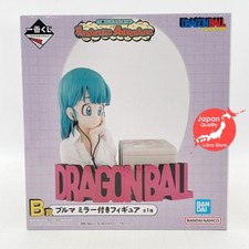 RARO DRAGONBALL Fantástica Aventura Kuji Bulma con Figura Espejo de JAPÓN