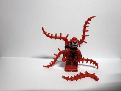 LEGO Marvel Carnage Minifigur mit rotem Ranken Zubehör Original