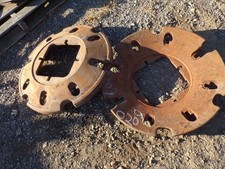 Case Tractor, Rear Wheel Weights X2, Tag #0209