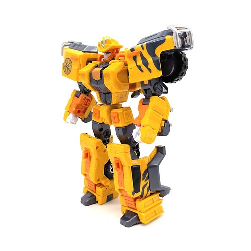 Metal Cardbot S Season2 Transformer Robot Blue cop Rock Crush Car Kids Boys Toys - Picture 29 of 69