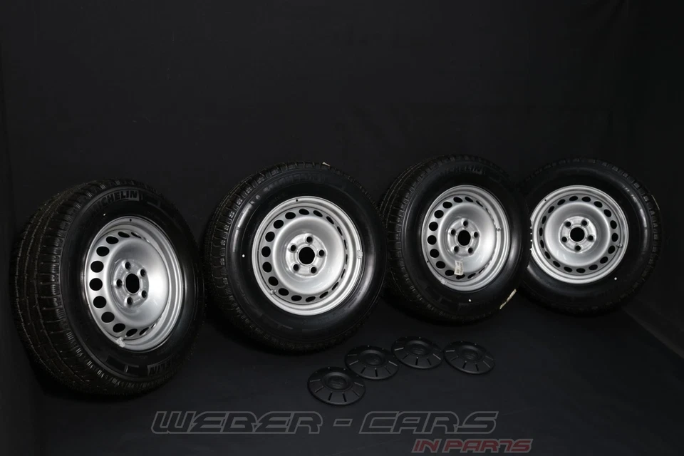 2N0601027J OEM VW Crafter SZ 16 Zoll Alu Felgen MICHELIN M+S Reifen 235 65 R16 - Bild 4 von 4