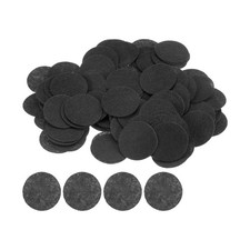 600pcs Round Felt Circles, 40mm 1-1/2" Craft Felt Pads Fabric Pad Black