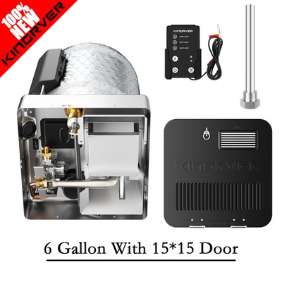#ad 6 Gallon RV Water Heater Propane GasElectric With 15*15 Door amp; Wired Controller $462.99