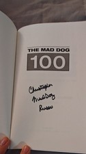 The Mad Dog 100 : The Greatest Sports Arguments Autographed By Chris Russo