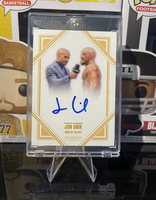 Jon Anik Auto PSA Certified Collectors Fantasy