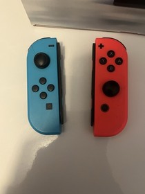 Nintendo Switch 32GB Gray Console with Neon Red and Neon Blue Joy-Con