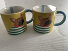 JOULES "SO FETCH" MULTICOLOURED GOLDEN PUG MUG Coffee Mug Two (2) — photo 3