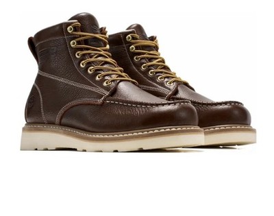 SUREWAY 6  Wedge Moc Toe Slip Resistant Work Boots for Men Sz 10.5