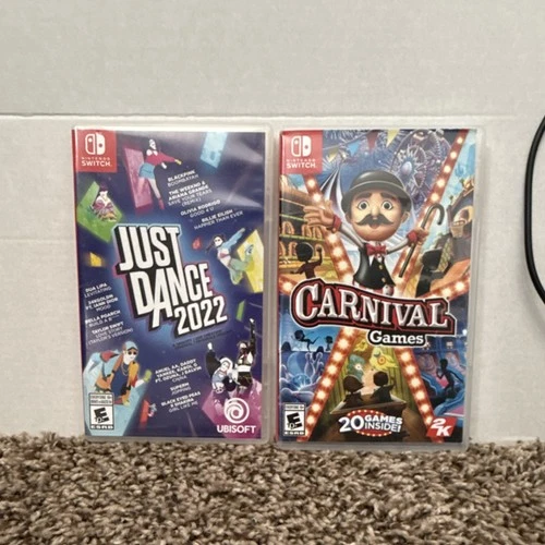New ListingUbisoft 2K Just Dance 2022 Carnival Games Nintendo Switch Music Party