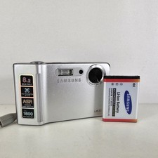 Samsung Digital Camera L83T 8.2MP Silver Tested Working - Samsung Digital Camera