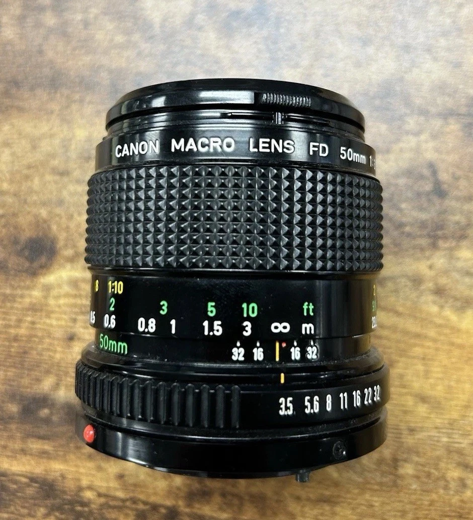 Canon FD f/3.5 Camera Lenses 50mm Focal for sale - eBay