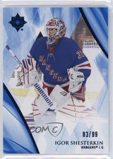 2023-24 Upper Deck Ultimate Collection Blue 83/99 Igor Shesterkin #21