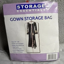 Storage Essentials Gown Storage Bag Holds 4 Gowns New