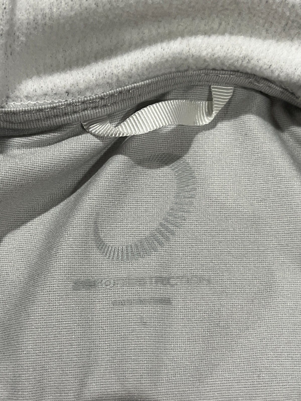 Zero Restriction Jacket Womens Large Old Course St Andrews Gray Full Zip Hoodie