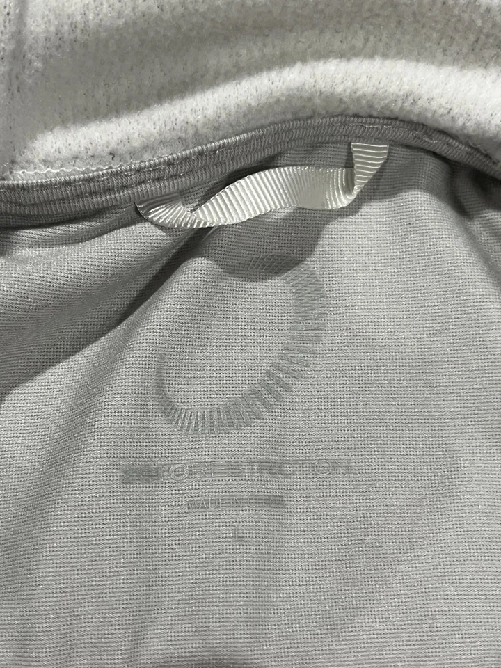 Chaqueta Zero Restriction Mujer Grande Old Course St Andrews Gris Cremallera Completa Sudadera con Capucha Foto 4 de 4