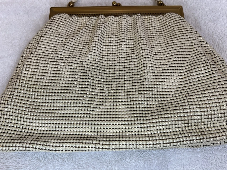 Vintage Whiting & Davis Co Mesh Bag Evening Dance Purse W/original Coin Purse - Image 4 of 4