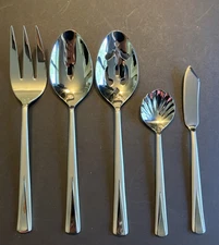J A Henckels International PRISM Stainless 18/10 Flatware SET/5 SERVING PIECES