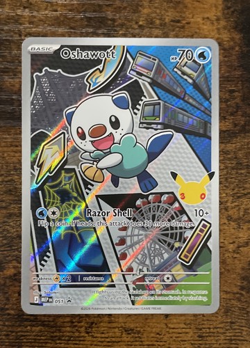Oshawott 051 Me: Mega Evolution Promo Holo