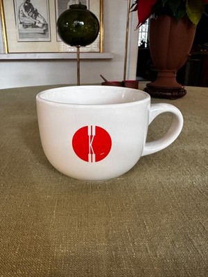 Knoll Coffee Cup With Early Knoll Butterfly Emblem, Unmarked