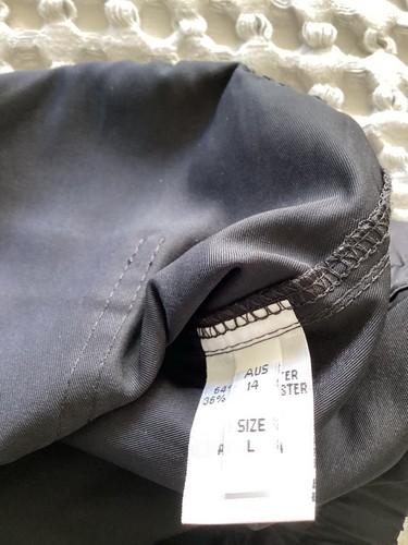 Mela Purdie Women’s Cargo Pants Black 14 - Picture 7 of 8