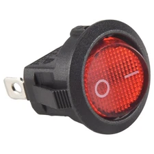 Toggle  Bipolar ON OFF Red 3 Pin 20mm L3L15074