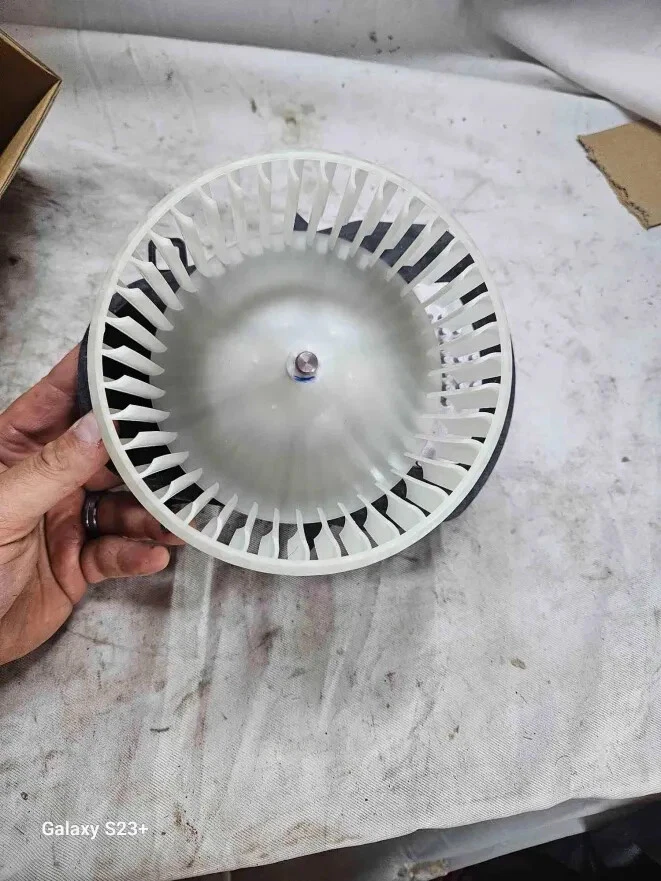 Motor soplador calentador climatización Porsche Volkswagen con conjunto de jaula ventilador 7P0820021 Foto 2 de 3