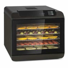 Food Dehydrator Dryer Fruits Meat Vegetables 500W Digital Touch Display Black