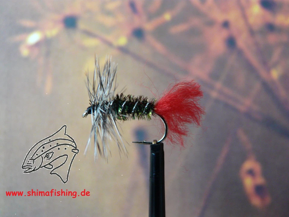 SHIMAFISHING Trockenfliege " Witch " 3er Set