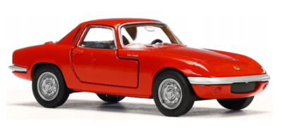 Welly 1965 Lotus Elan Red 1:34 1:39 Scales 4.5 Inch Car US IMPORT