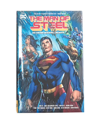 DC COMICS: THE MAN OF STEEL HARDCOVER by BRIAN MICHAEL BENDIS SUPERMAN Brand NEW