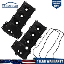 Two Engine Valve Cover w/ Gasket for Ford Edge F-150 Transit 150 250 350 Lincoln