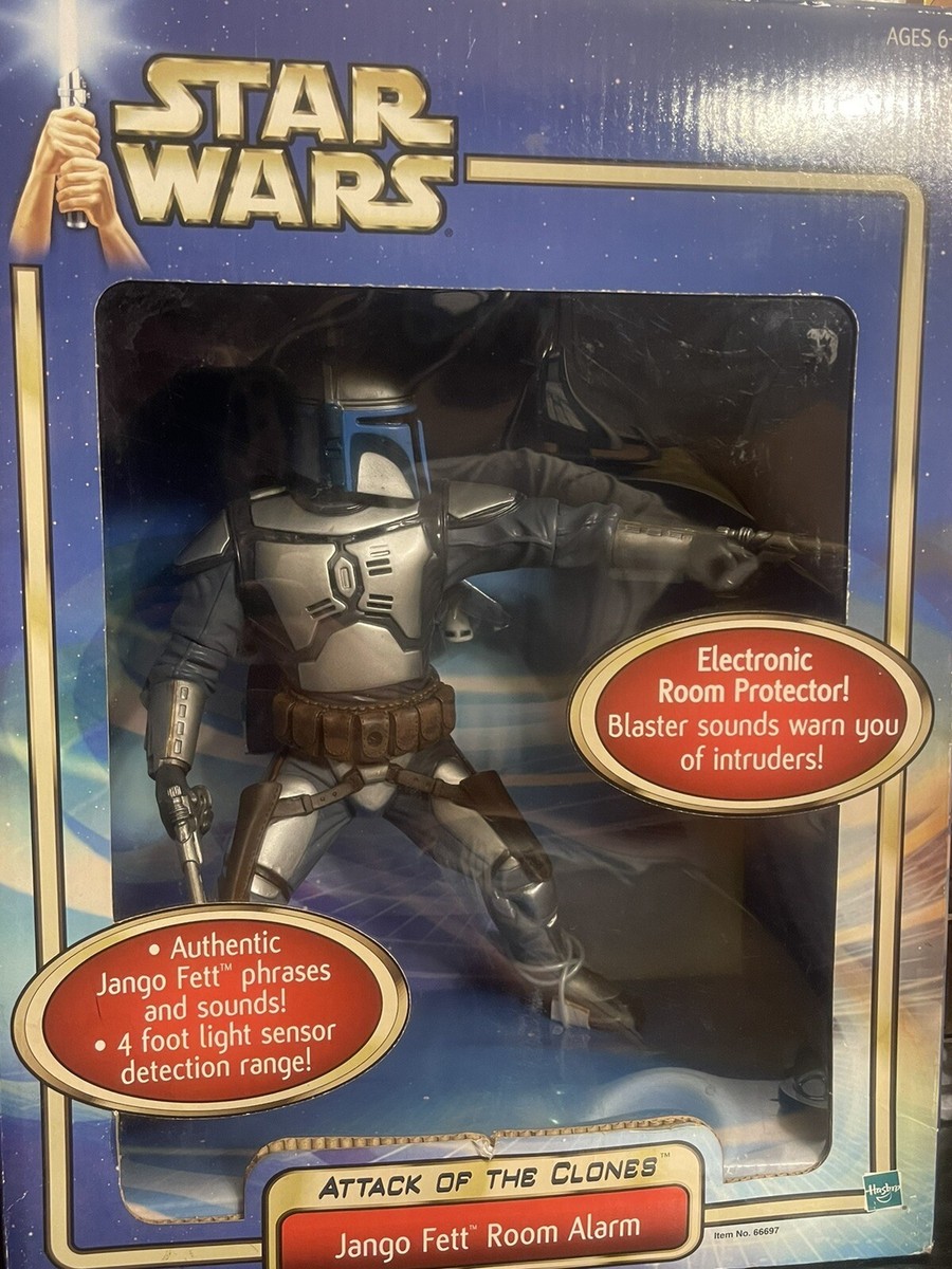 Jango Fett Electronic Room Alarm STAR WARS Attack of the Clones