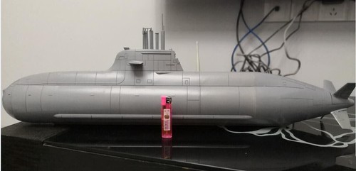 Type 212 1/72 submarine U-Boot-Klasse 212 A 3D print 735mm RC model ship kit - Picture 3 of 10