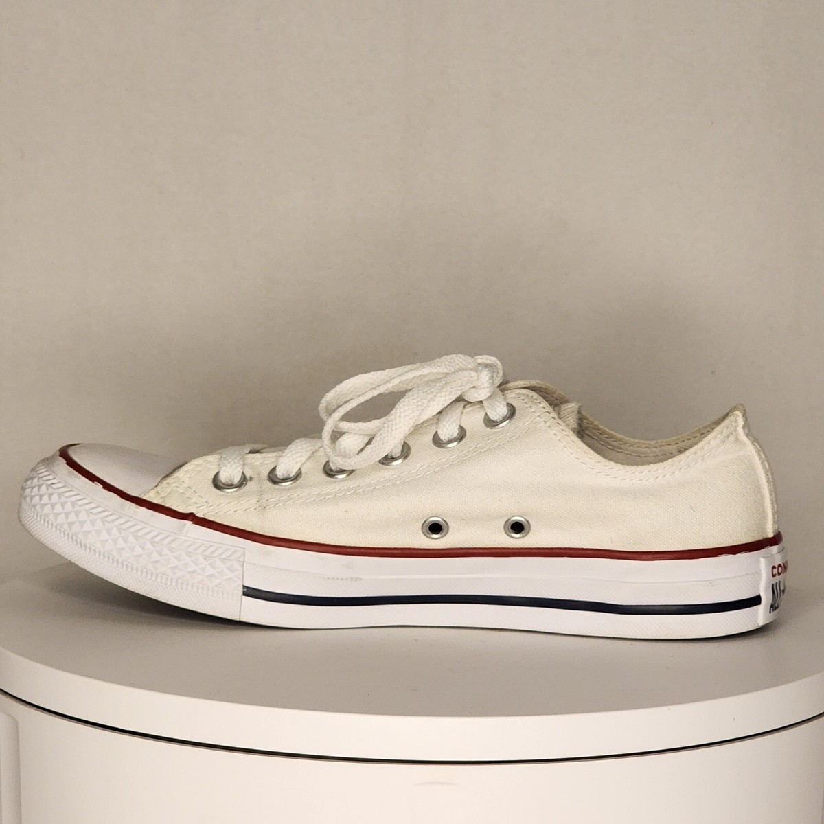 Converse Chuck Taylor All Star Ox M7652 White w/Flower