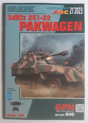 GPM 640 (21/2023) - Deutsches Jagdpanzerfahrzeug Sd.Kfz. 251-22 Pakwagen