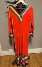 1970's Mexican Vintage Caftan Dress by Josefa Diseno excellent condition