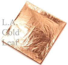 L.A. Gold Leaf: Genuine Copper Leaf - 500 Sheets (Loose Economic Type)